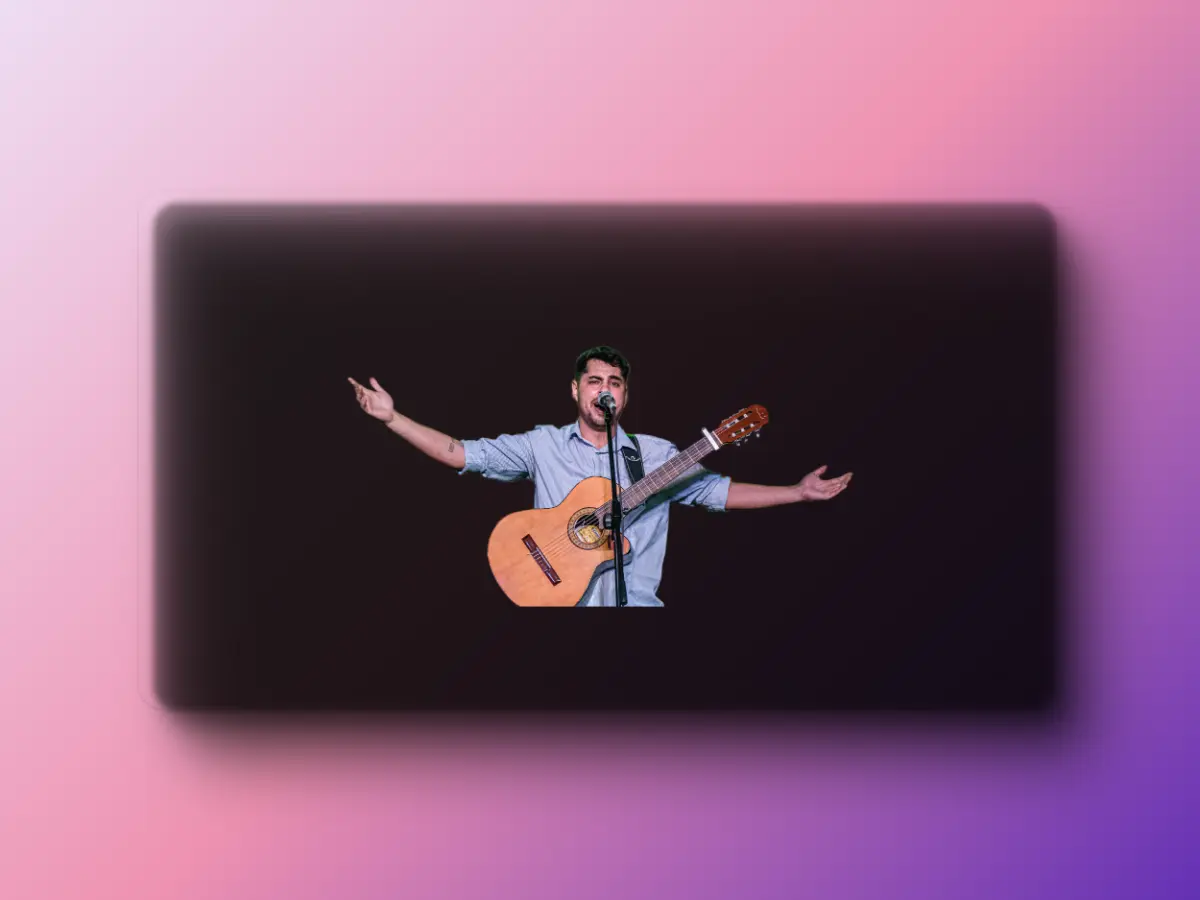 Imagen del Proyecto  Sitio Web para Músico