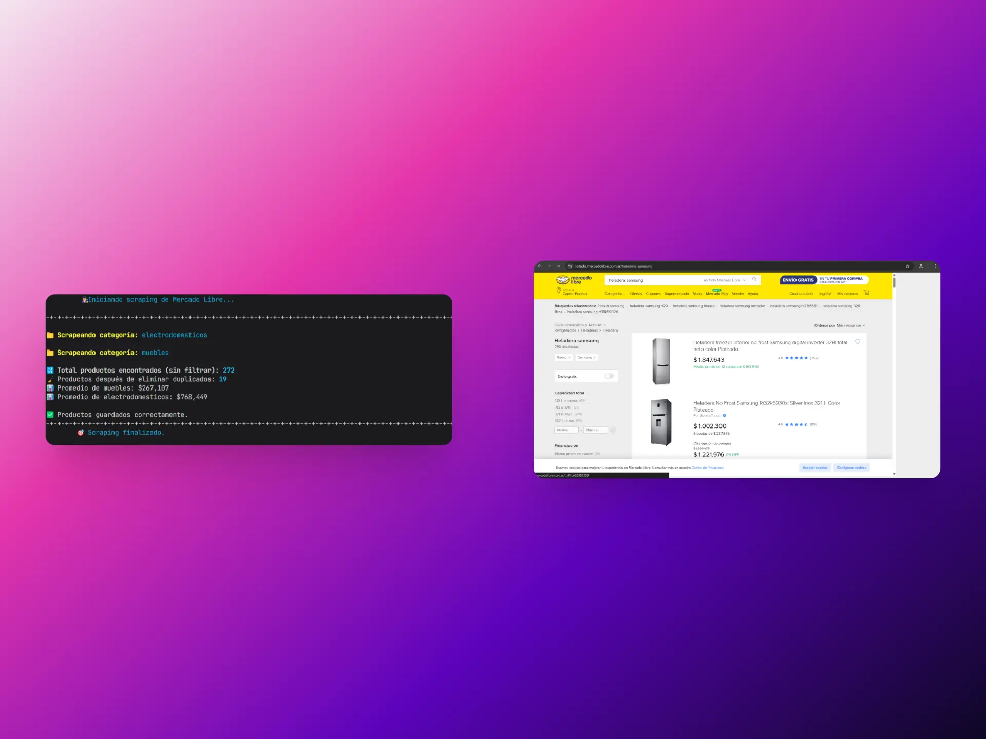 Imagen del proyecto: Scrapper Automatizado